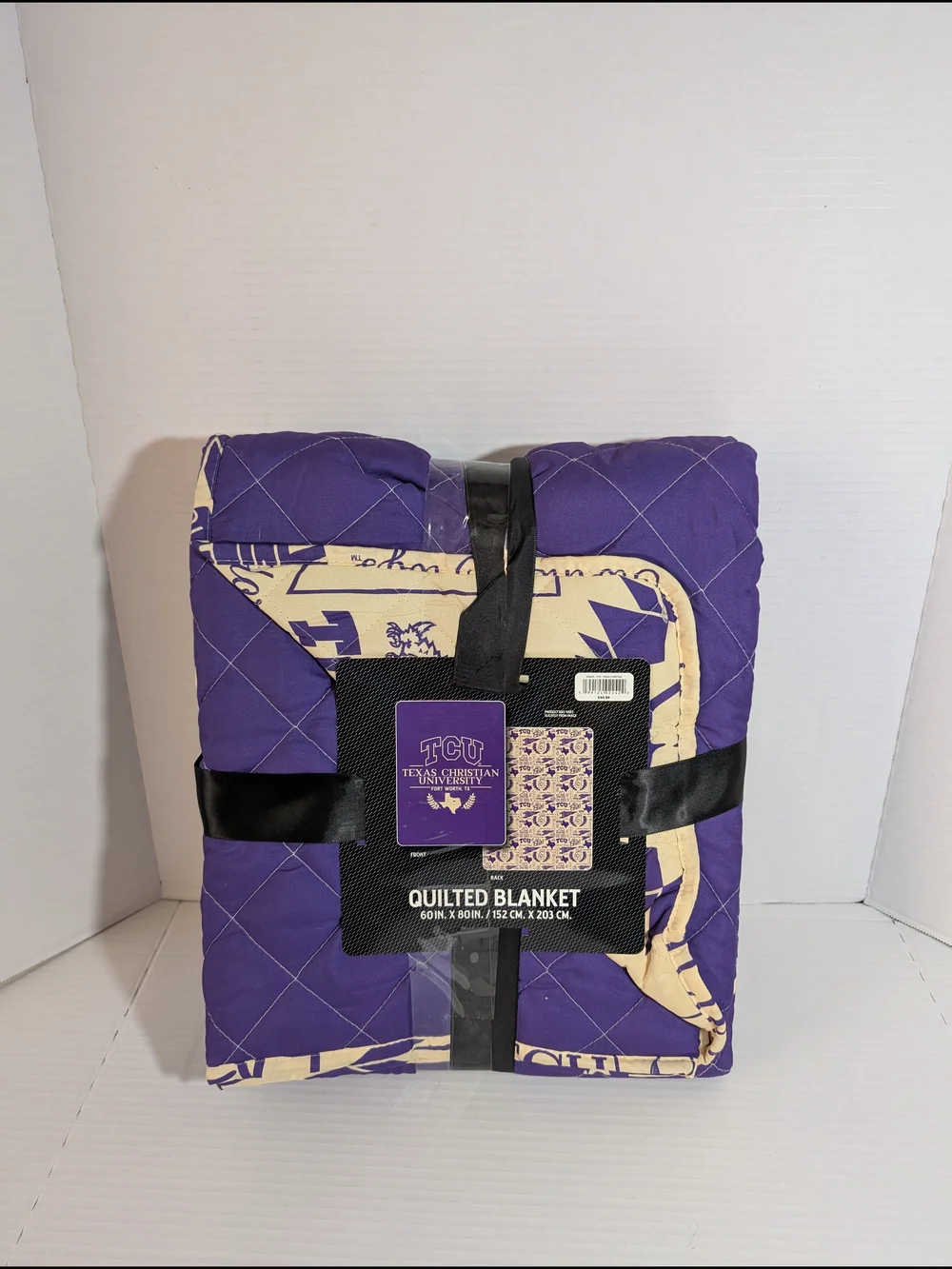 TCU Quilted Blanket BRAND NEW